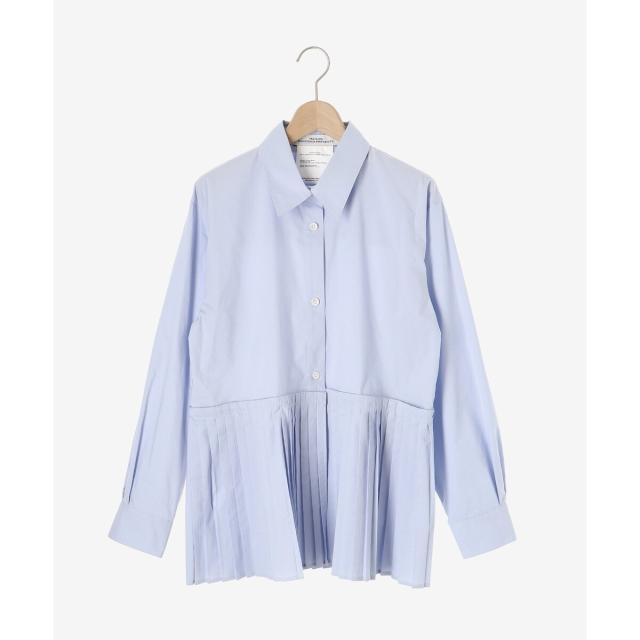 ルクールブラン（le．coeur blanc）/《手洗い可能》MAISON MAVERICK プリーツ2wayシャツ