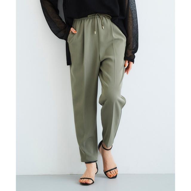 ルクールブラン（le．coeur blanc）/ドライタッチイージーテーパードパンツ