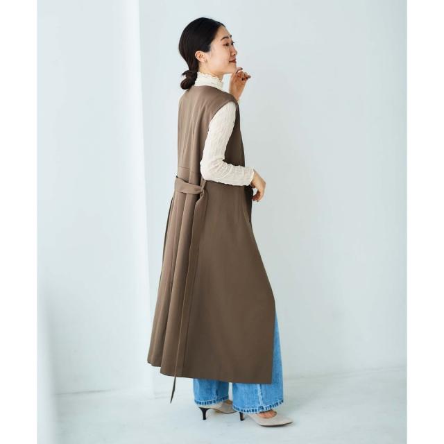 ルクールブラン（le．coeur blanc）/Vカラー2WAYジレジャンスカの通販