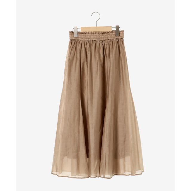 ルクールブラン（le．coeur blanc）/《手洗い可能》キリカエギャザースカート