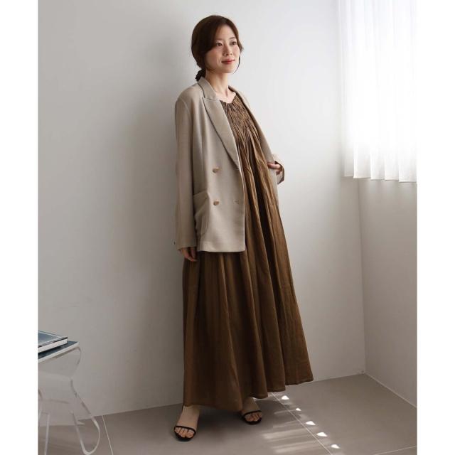 ルクールブラン（le．coeur blanc）/《手洗い可能》TORRAZZO DONNA キャミロングワンピ