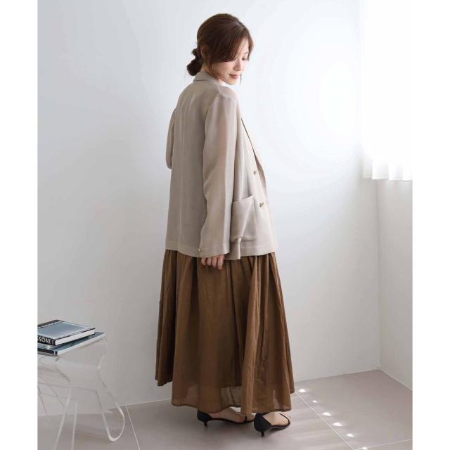 ルクールブラン（le．coeur blanc）/《手洗い可能》TORRAZZO DONNA キャミロングワンピ