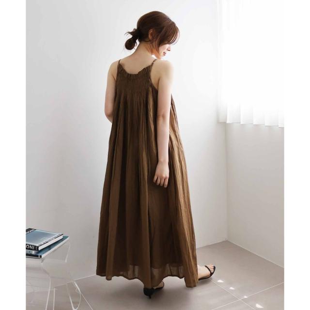 ルクールブラン（le．coeur blanc）/《手洗い可能》TORRAZZO DONNA キャミロングワンピ