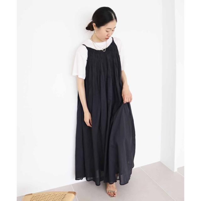 ルクールブラン（le．coeur blanc）/《手洗い可能》TORRAZZO DONNA キャミロングワンピ