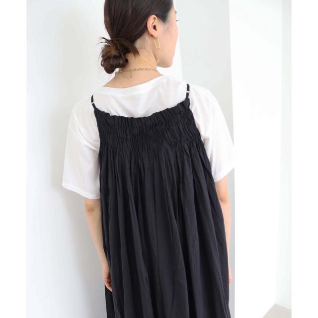 ルクールブラン（le．coeur blanc）/《手洗い可能》TORRAZZO DONNA キャミロングワンピ