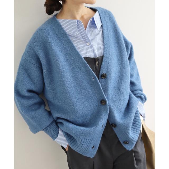 ルクールブラン（le．coeur blanc）/《WEB限定アイテム》ウォッシャブルVネックワイドカーディガンの通販は 6,622円