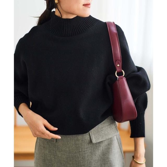 ルクールブラン（le．coeur blanc）/《手洗い可能》3WAYレイヤードニット