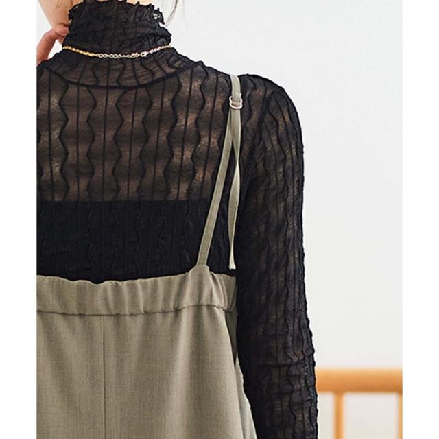 ルクールブラン（le．coeur blanc）/《手洗い可能》ストレッチキャミジャンスカ