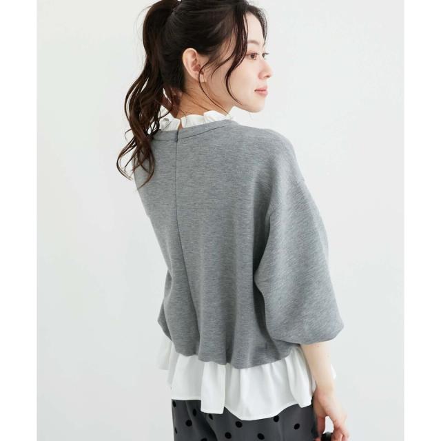 ルクールブラン（le．coeur blanc）/《手洗い可能》TORRAZZO DONNA 別注2WAYレイヤード