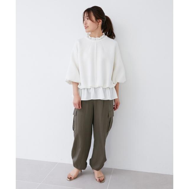 ルクールブラン（le．coeur blanc）/《手洗い可能》TORRAZZO DONNA 別注2WAYレイヤード