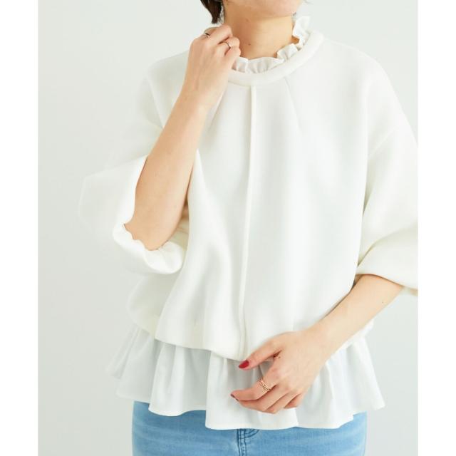 ルクールブラン（le．coeur blanc）/《手洗い可能》TORRAZZO DONNA 別注2WAYレイヤード