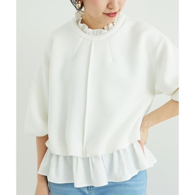 ルクールブラン（le．coeur blanc）/《手洗い可能》TORRAZZO DONNA 別注2WAYレイヤード