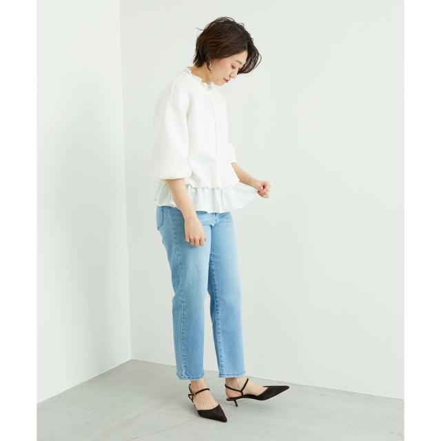 ルクールブラン（le．coeur blanc）/《手洗い可能》TORRAZZO DONNA 別注2WAYレイヤード