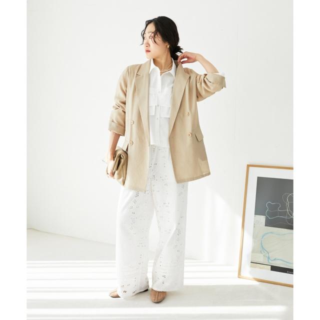 ルクールブラン（le．coeur blanc）/REMME メッシュシアーパンプス_8