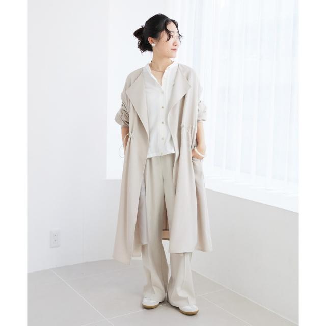 【NEW】ルクールブラン（le．coeur blanc）/タンブラーオックスロングブルゾンの通販は