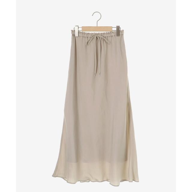 ルクールブラン（le．coeur blanc）/《手洗い可能》キュプラフィブリルナロースカート