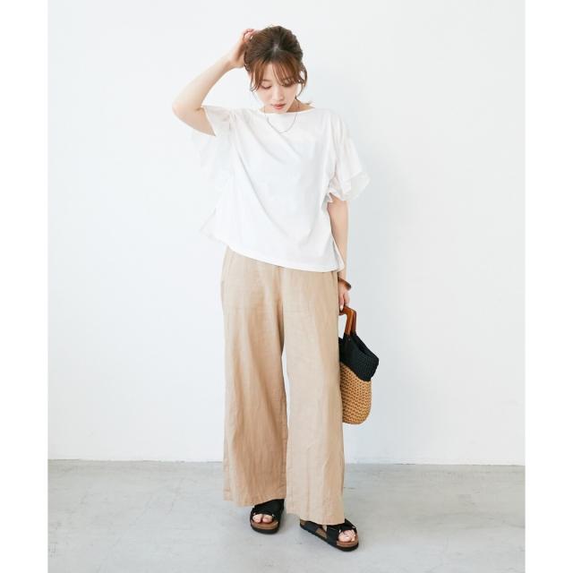 ルクールブラン（le．coeur blanc）/《履き心地抜群◎》VINILOクロスベルトサンダル