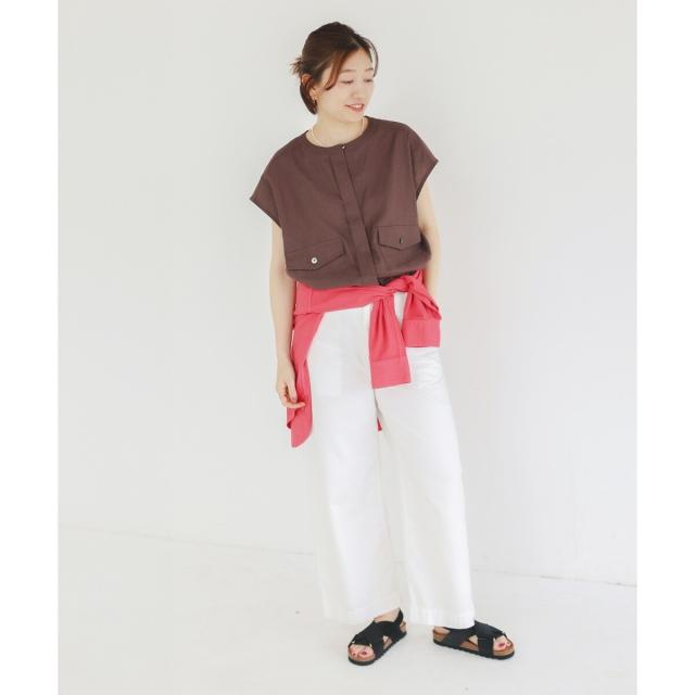 ルクールブラン（le．coeur blanc）/《履き心地抜群◎》VINILOクロスベルトサンダル