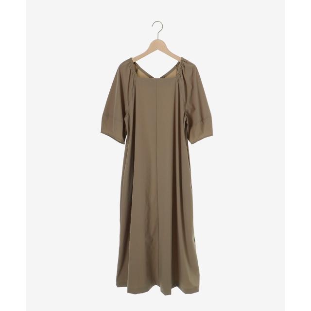 ルクールブラン（le．coeur blanc）/《接触冷感》ナイロンストレッチ2WAYワンピース