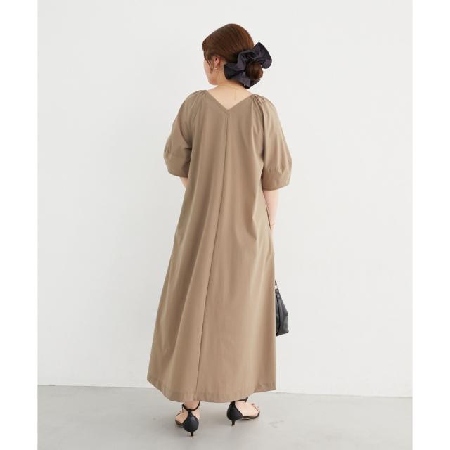 ルクールブラン（le．coeur blanc）/《接触冷感》ナイロンストレッチ2WAYワンピース