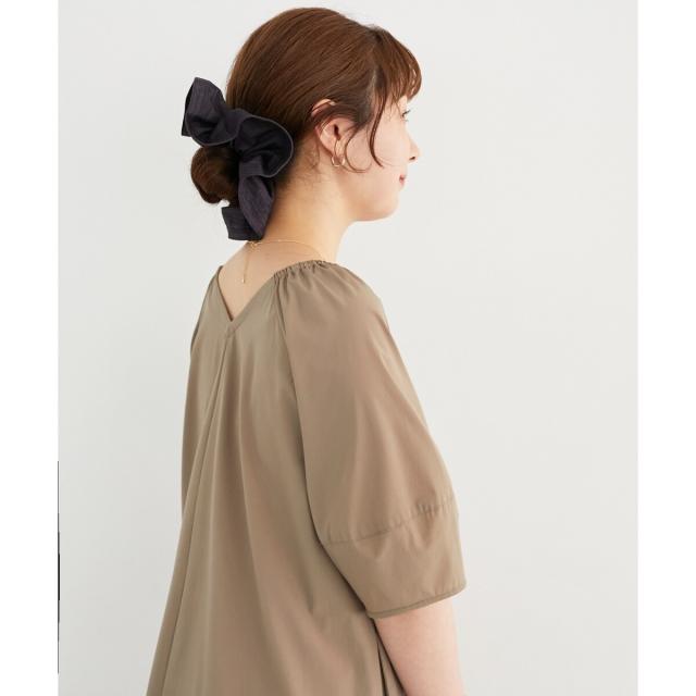 ルクールブラン（le．coeur blanc）/《接触冷感》ナイロンストレッチ2WAYワンピース