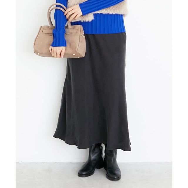 ルクールブラン（le．coeur blanc）/《手洗い可能》キュプラフィブリルナロースカート