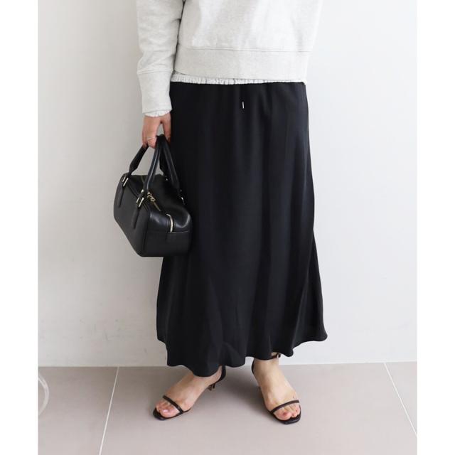 ルクールブラン（le．coeur blanc）/《手洗い可能》キュプラフィブリルナロースカート