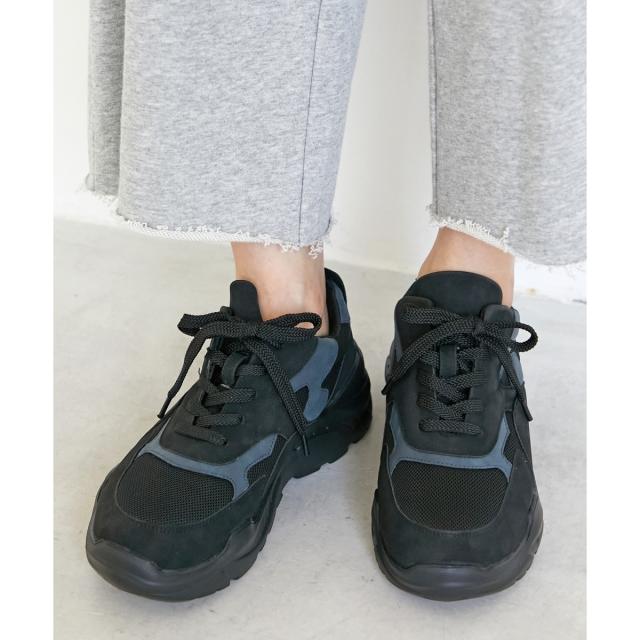 ルクールブラン（le．coeur blanc）/《WEB限定アイテム》クッションソールボリュームスニーカー