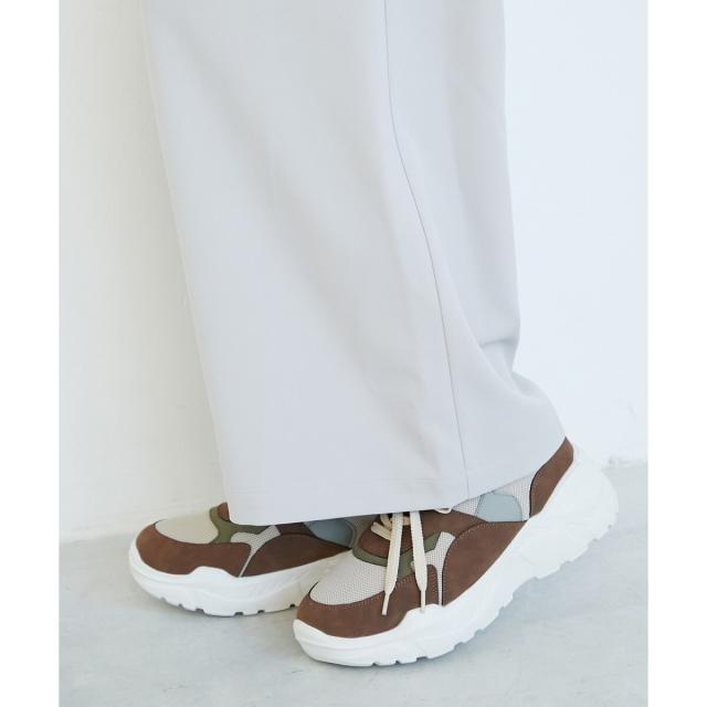ルクールブラン（le．coeur blanc）/《WEB限定アイテム》クッションソールボリュームスニーカー