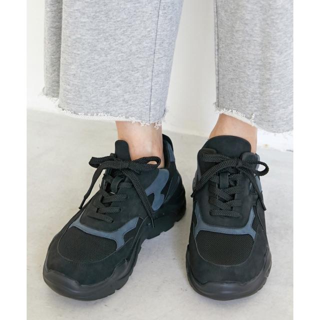 ルクールブラン（le．coeur blanc）/《WEB限定アイテム》クッションソールボリュームスニーカー