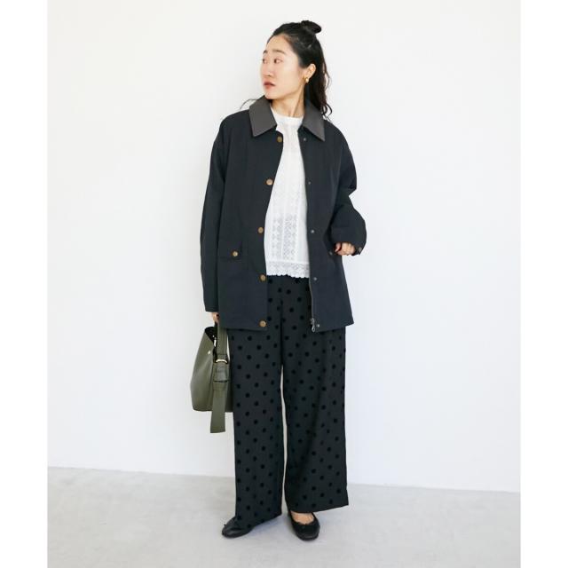 ルクールブラン（le．coeur blanc）/《手洗い可能》Fanaka別注リバーレースブラウス