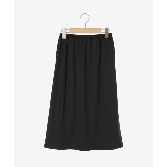 ルクールブラン（le．coeur blanc）/《手洗い可能》TORRAZZO DONNA別注ベロアドットチュールスカート