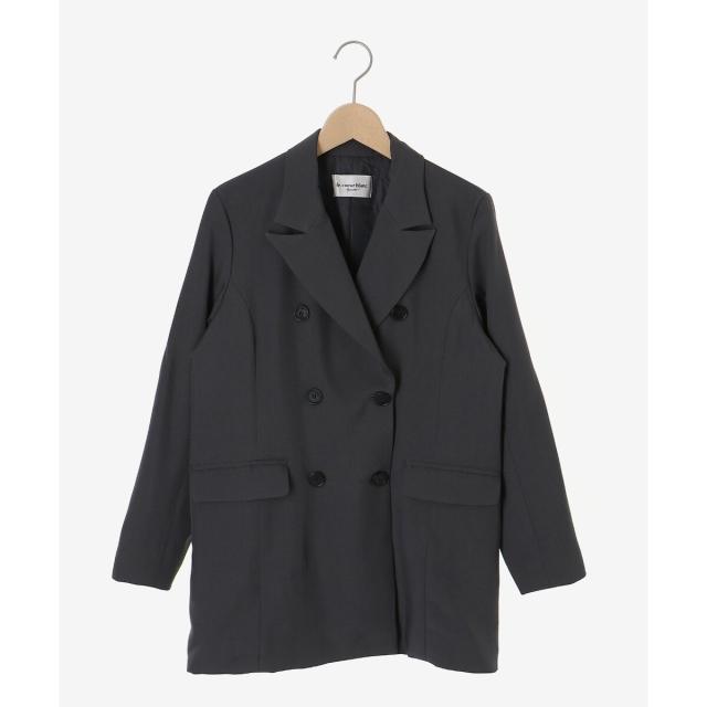 ルクールブラン（le．coeur blanc）/《WEB限定アイテム》ストレッチルーズジャケット