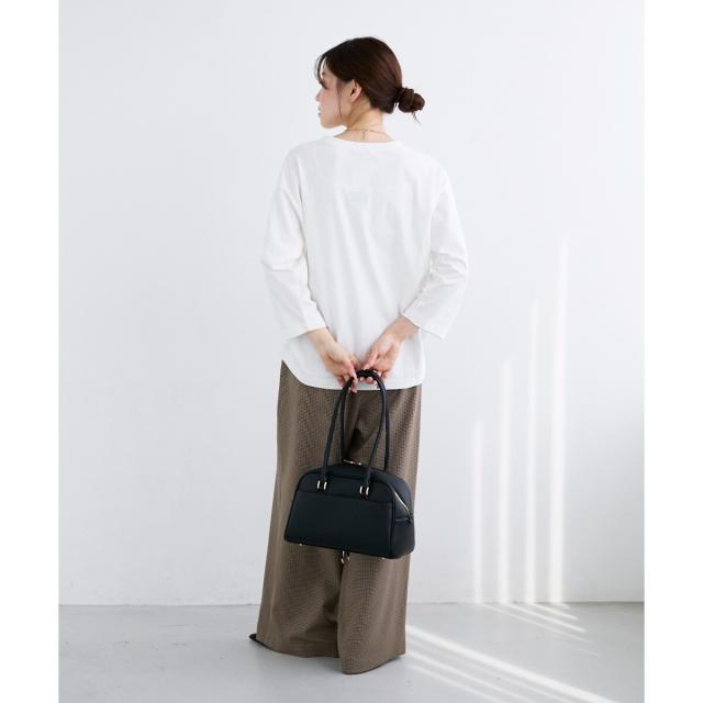 ルクールブラン（le．coeur blanc）/《手洗い可能》ガンクラブチェックドロストパンツ