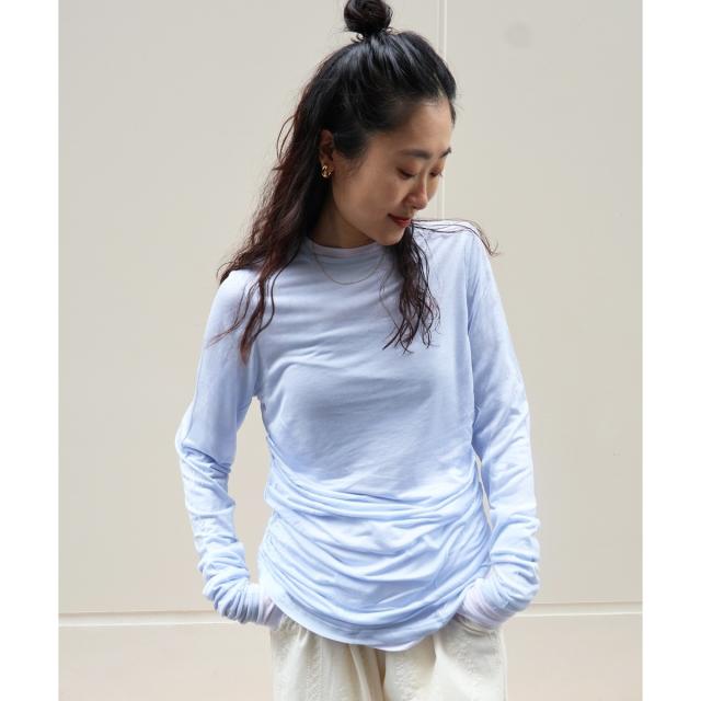 ルクールブラン（le．coeur blanc）/《手洗い可能》vaneumシアーカットソートップス