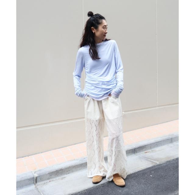 ルクールブラン（le．coeur blanc）/《手洗い可能》vaneumシアーカットソートップス