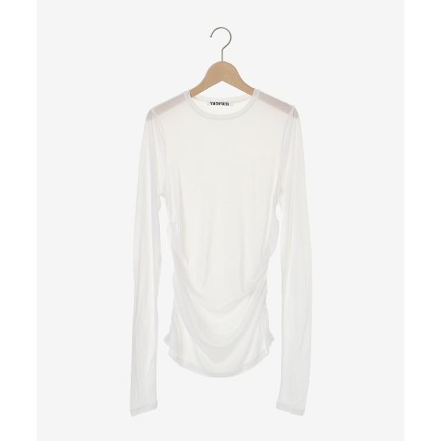 ルクールブラン（le．coeur blanc）/《手洗い可能》vaneumシアーカットソートップス