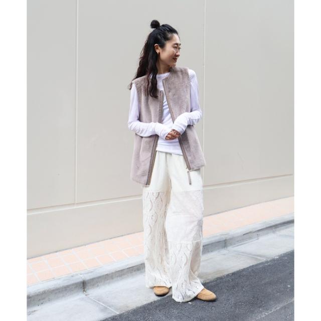 ルクールブラン（le．coeur blanc）/《手洗い可能》vaneumシアーカットソートップス