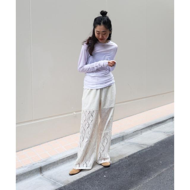 ルクールブラン（le．coeur blanc）/《手洗い可能》vaneumシアーカットソートップス