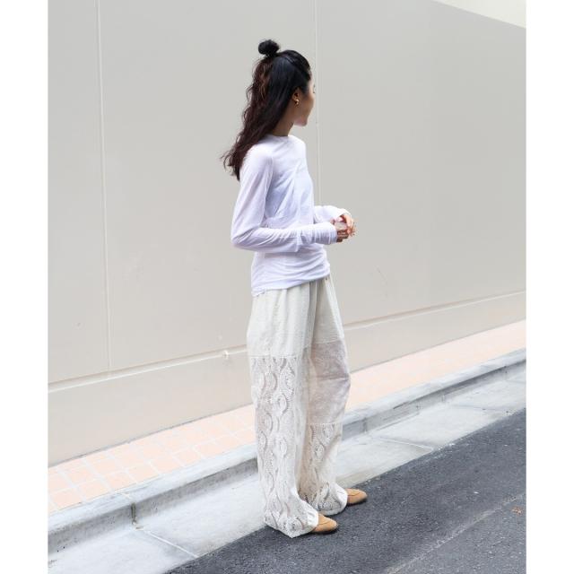 ルクールブラン（le．coeur blanc）/《手洗い可能》vaneumシアーカットソートップス