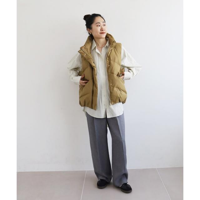 ルクールブラン（le．coeur blanc）/《WEB限定アイテム》ボリュームダウンベスト