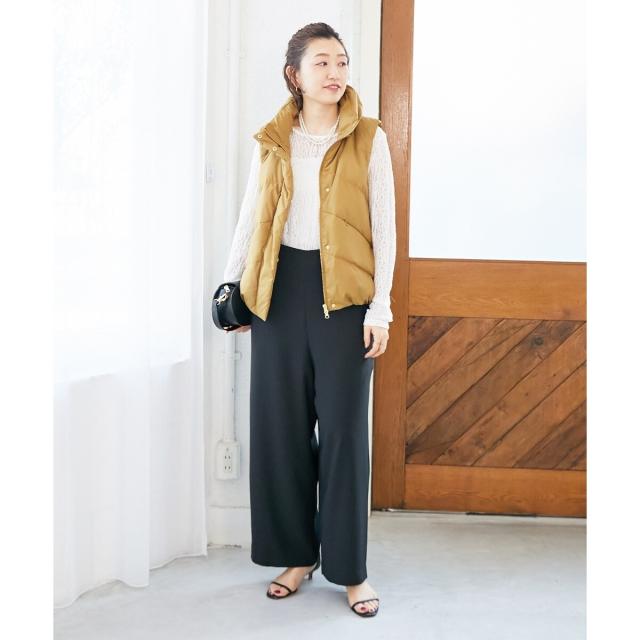 ルクールブラン（le．coeur blanc）/《WEB限定アイテム》ボリュームダウンベスト