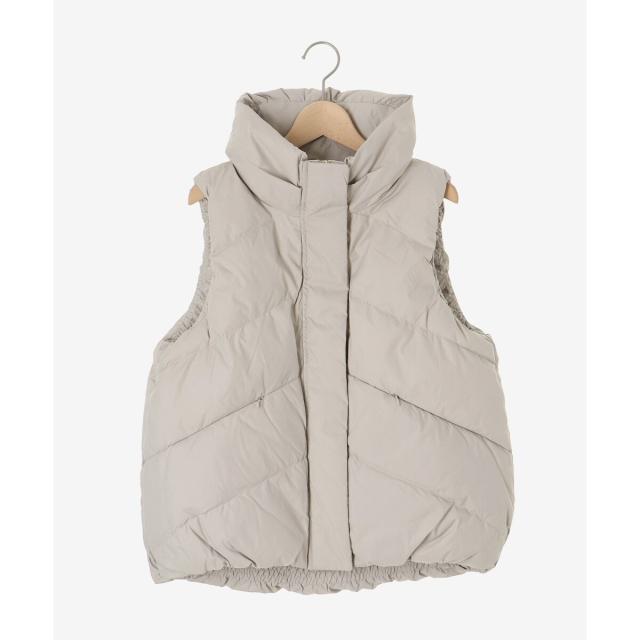 ルクールブラン（le．coeur blanc）/《WEB限定アイテム》ボリュームダウンベスト