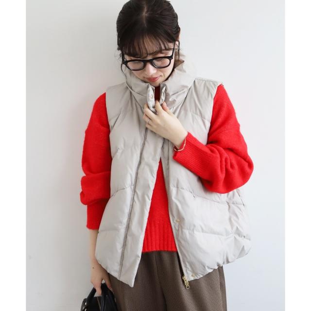 ルクールブラン（le．coeur blanc）/《WEB限定アイテム》ボリュームダウンベスト