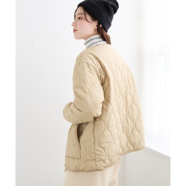 ルクールブラン（le．coeur blanc）/《WEB・一部店舗限定》AL リバーシブルキルティングブルゾン