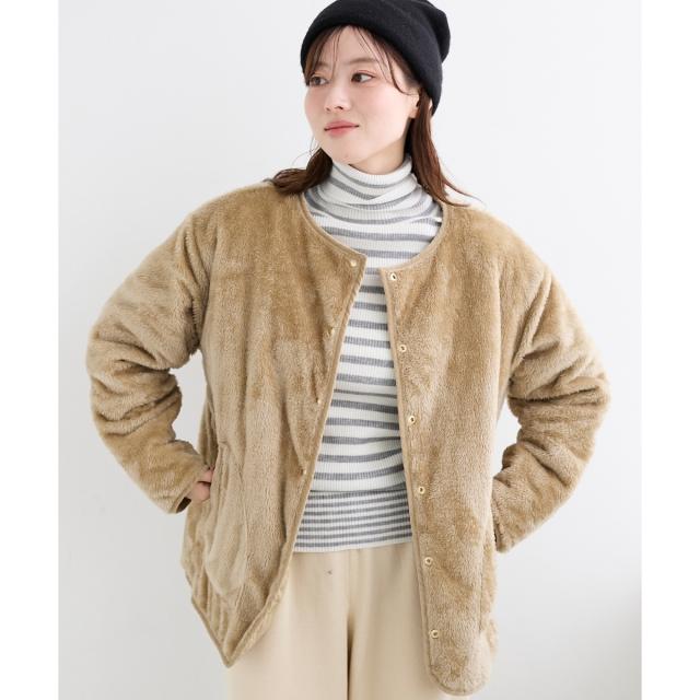 ルクールブラン（le．coeur blanc）/《WEB・一部店舗限定》AL リバーシブルキルティングブルゾン