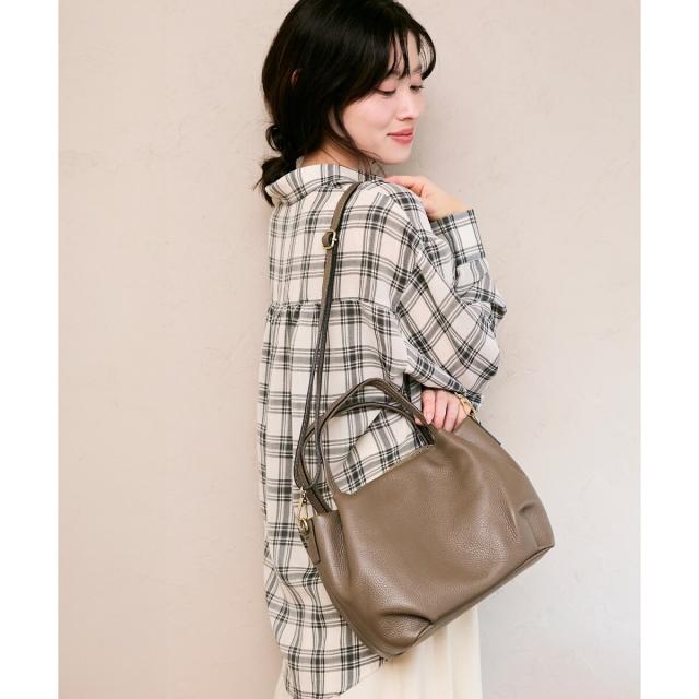 ルクールブラン（le．coeur blanc）/MILLELA FIRENZE ダブルハンドルトートバッグ
