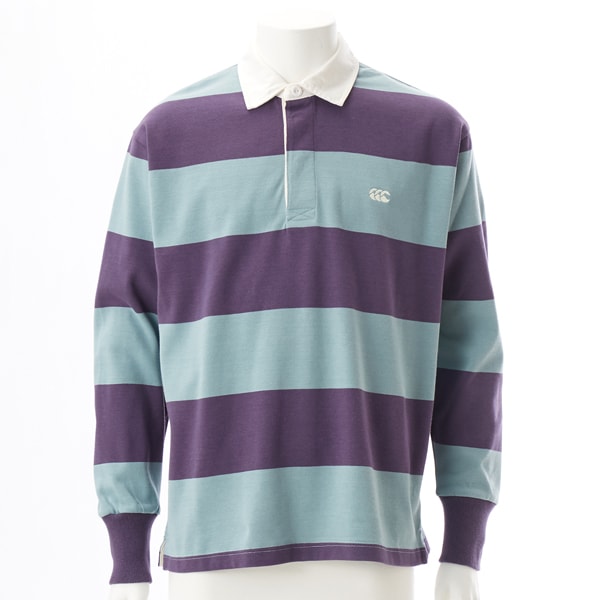 カンタベリー（canterbury）/【カンタベリー】 4インチストライプラグビージャージ