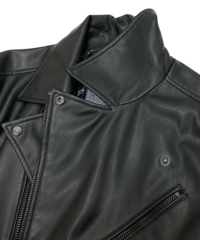 ロンドンデニム/【LondonDenim】フェイクレザー/ダブルライダースの