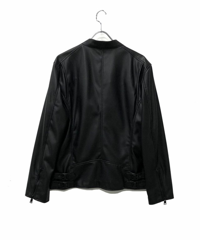 ロンドンデニム/【LondonDenim】フェイクレザー/シングルライダースの通販は